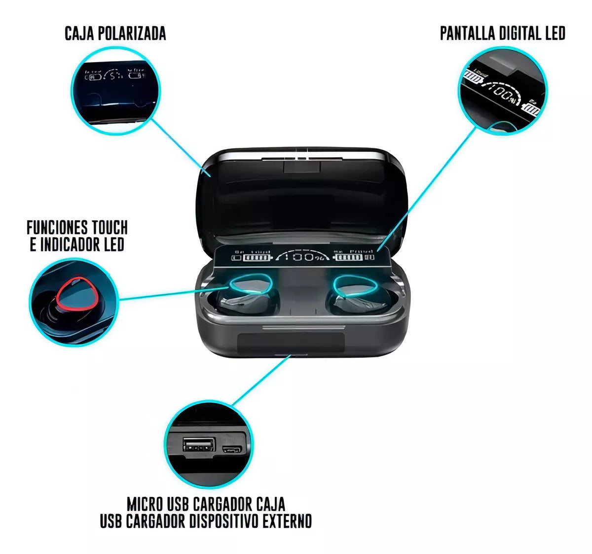 Audífonos Inalámbricos M10